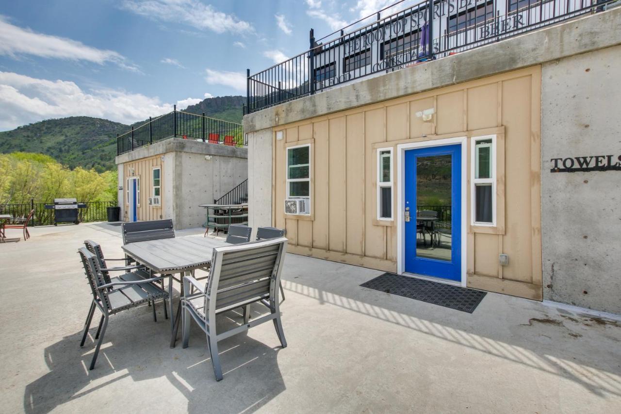 Central Lava Hot Springs Studio With Deck And Views! Extérieur photo